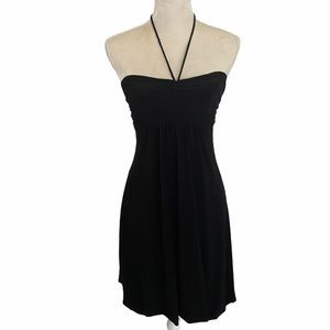 Forever 21 Black Halter Dress‎ sz S